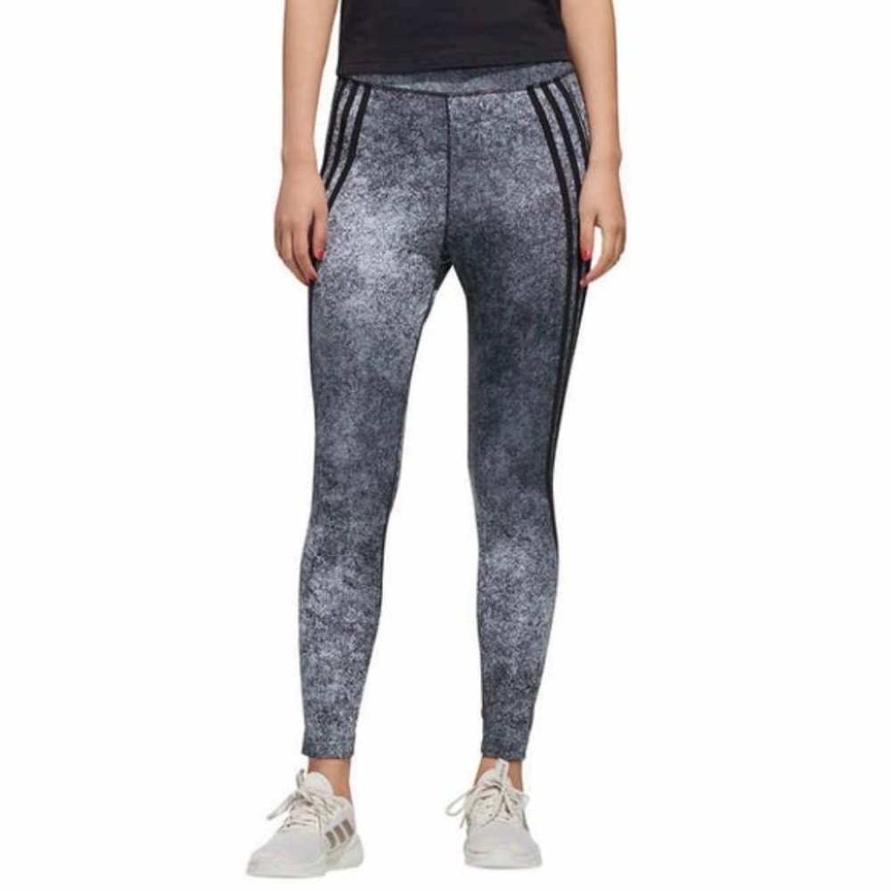 Adidas Womens 3 Stripe Tight Aeroready 7/8 Legging